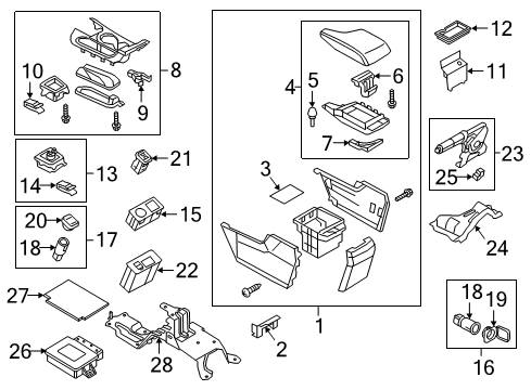 Mazda C601-17-640A Neutral Safety Switch