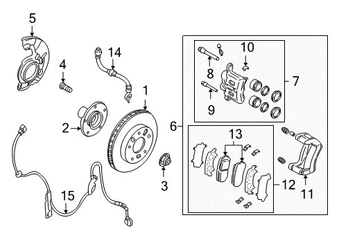 Mazda LAY3-33-26Z Overhaul Kit LAY3-33-26Z Mazda Overhaul Kit
