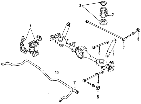 Mazda LA03-28-530 Air Compressor LA03-28-530 Mazda Air Compressor