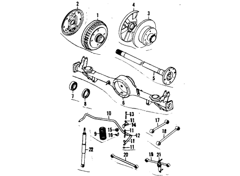Mazda 9980-30-8145 Stabilizer Bar Bolt