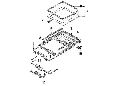 Mazda LA90-69-922 Tubing LA90-69-922 Mazda Tubing