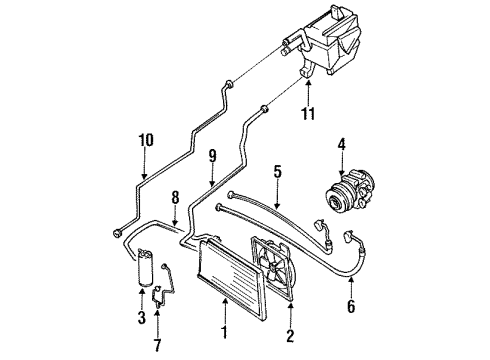 Mazda NA7561K19 Shaft Seals