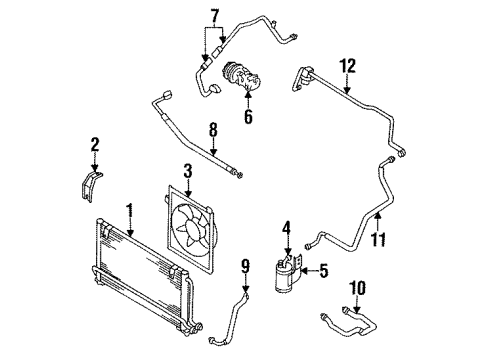 Mazda EA70-61-500 Dehydrator EA70-61-500 Mazda Dehydrator