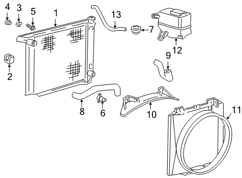 Mazda 1F70-24-501 Fan Assembly