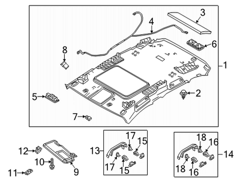 Mazda DDAE-68-03ZF-06 CEILING,TOP DDAE-68-03ZF-06 Mazda CEILING,TOP