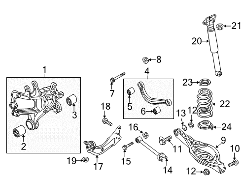 Mazda B63B-28-556A Lateral Arm Protector B63B-28-556A Mazda Lateral Arm Protector