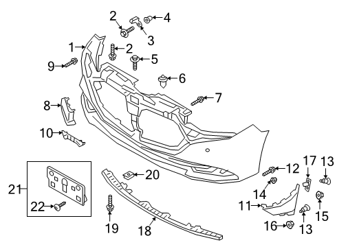 Mazda BCKA-50-1T4A Trim Cover Mazda BCKA-50-1T4A Trim Cover