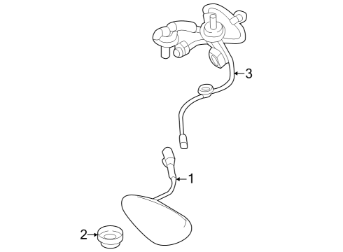 Mazda NG7L-66-930-13 Antenna, Radio Mazda NG7L-66-930-13 Antenna, Radio