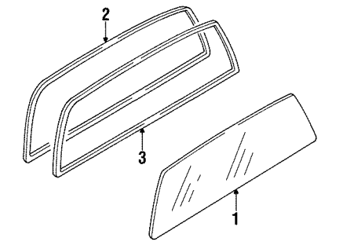 Mazda UB39-63-932 Channel UB39-63-932 Mazda Channel
