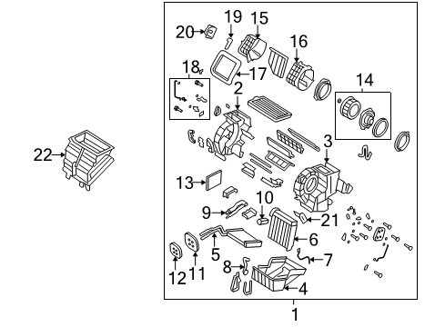 Mazda BP4K-61-J6X Cabin Air Filter