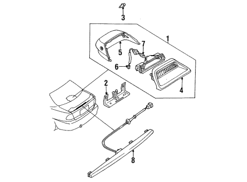 Mazda BW3P-51-584 Socket BW3P-51-584 Mazda Socket
