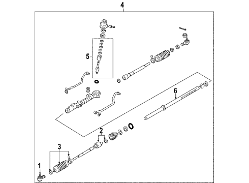 GJ6A-32-180 Mazda Seal Kit