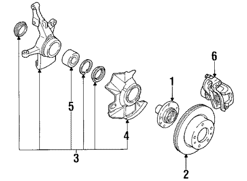 Mazda L011-33-25X Rotor L011-33-25X Mazda Rotor