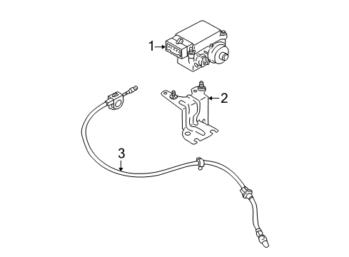 Mazda EC0166312D Actuator EC0166312D Mazda Actuator