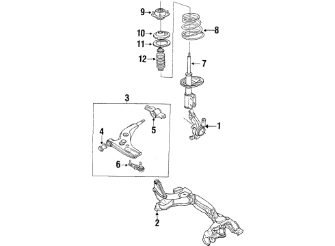 Mazda B620-34-350C Control Arm
