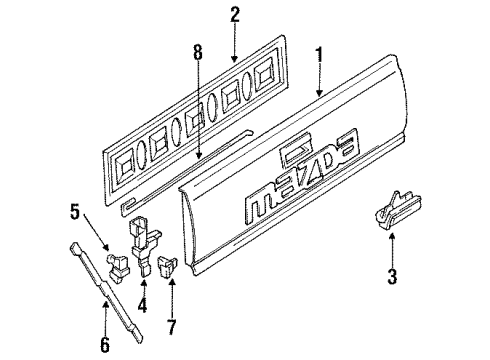 Mazda UB41-65-760A Link