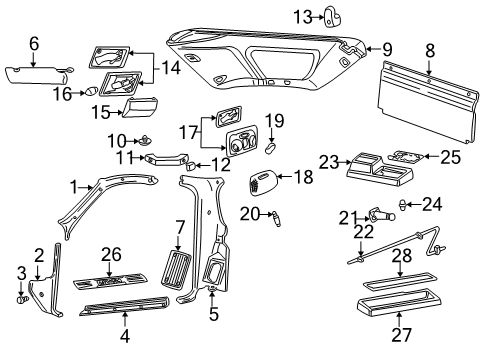 Mazda 1F70-64-467-30 Access Cover