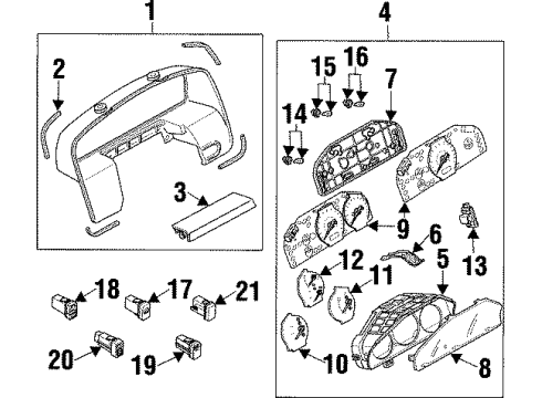Mazda B21M-55-431 Bulb & Socket