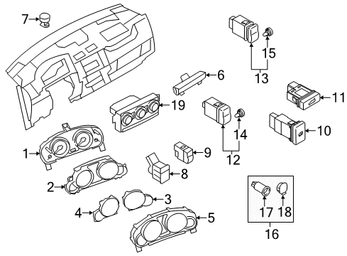 Mazda TK22-61-1J0 Display System