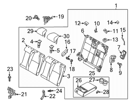 Mazda BDTV-88-3B0-27 Rest, Arm Mazda BDTV-88-3B0-27 Rest, Arm