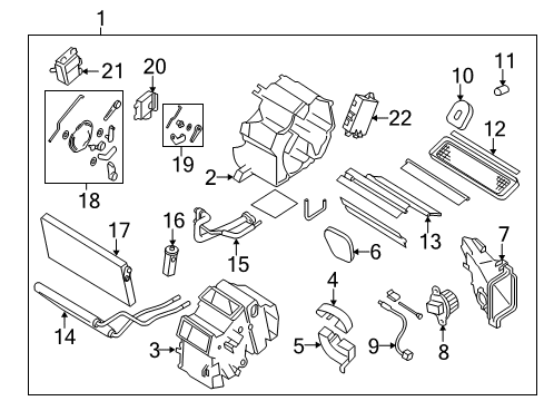 Mazda F154-61-J14 Expansion Valve Mazda F154-61-J14 Expansion Valve