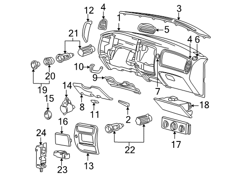 Mazda 1F21-17-640A Back-Up Switch