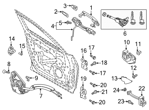 Mazda TA3N-66-370A Window Switch TA3N-66-370A Mazda Window Switch