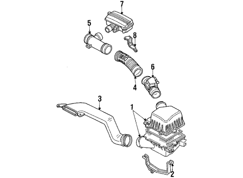 Mazda F285-13-211A Air Mass Sensor Gasket