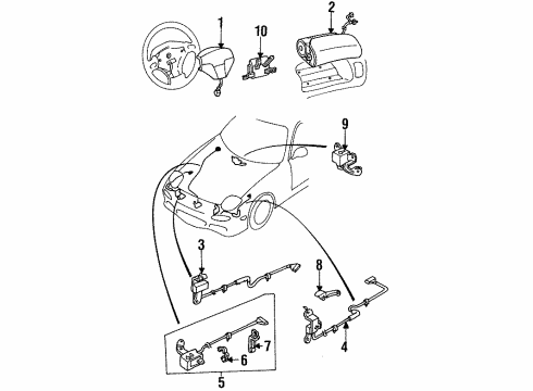 Mazda FD01-57-K2YC Sensor