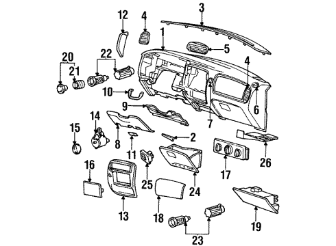 Mazda ZZM0-76-525 Blower Motor Switch Mazda ZZM0-76-525 Blower Motor Switch