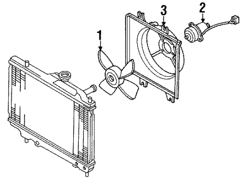 BP0515210 Mazda Shroud