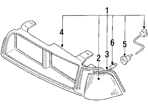 Mazda GB0651102 Lens