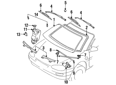 Mazda GA2A-50-6B1 Protector Mazda GA2A-50-6B1 Protector