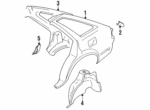 Mazda 8218-42-440 Cylinder & Keys