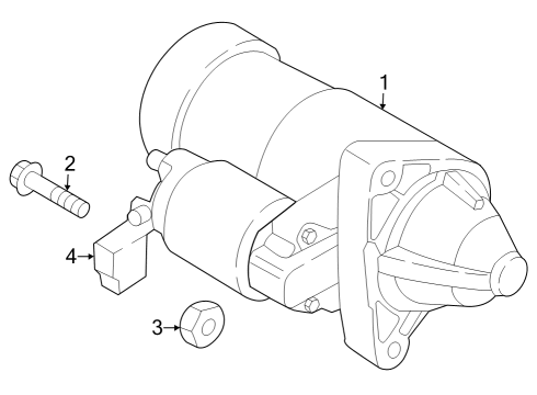 Mazda PX8F-18-400 Starter