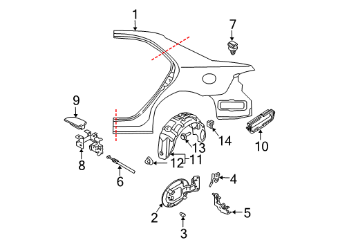 Mazda GK2A-56-061C Hole Cover Mazda GK2A-56-061C Hole Cover