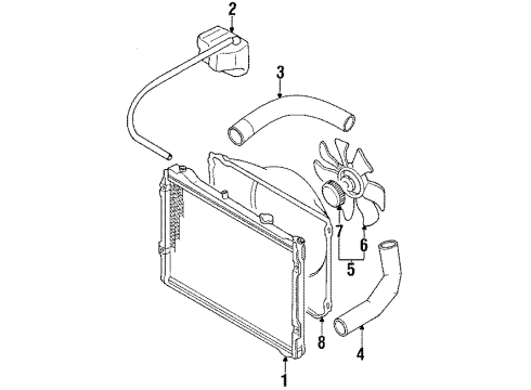 JE26-15-211 Mazda Shroud