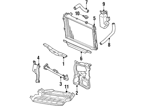 LA0153120G Mazda Side Panel