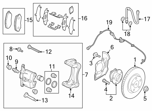 Mazda VA41-43-7EY Harness, Epb(Left)