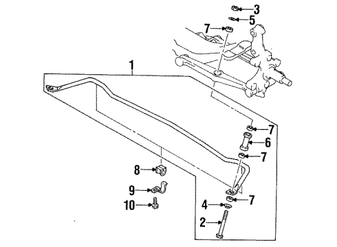 Mazda B457-28-776 Stabilizer Assembly Washer Mazda B457-28-776 Stabilizer Assembly Washer