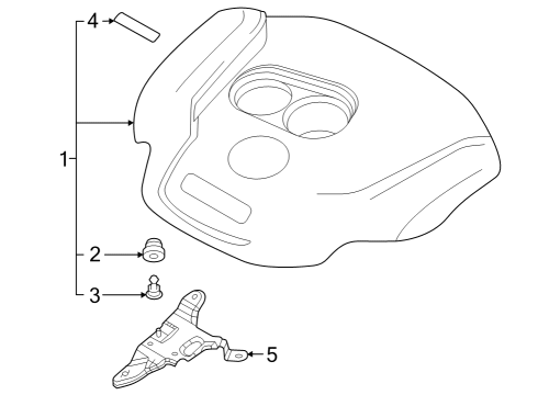 Mazda BFWM-67-B2YA Bracket, Harness Mazda BFWM-67-B2YA Bracket, Harness