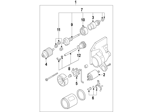 Mazda N3H2-18-X60 Armature