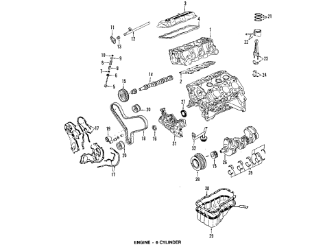 Mazda JF01-12-4C0A Timing Gear Set