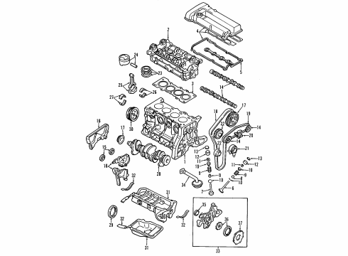 Mazda Z502-12-552 Shim