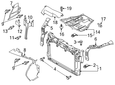 Mazda L206-56-071C Under Cover Access Panel L206-56-071C Mazda Under Cover Access Panel