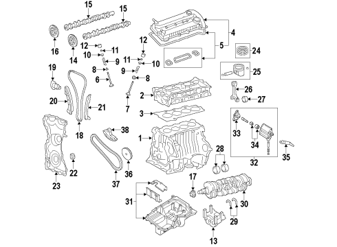 Mazda L31X-11-700 Balancer L31X-11-700 Mazda Balancer