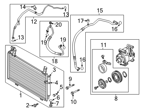 Mazda KGD9-61-462 Suction Hose