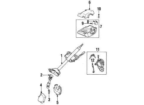 Mazda FD01-66-151A Ignition Switch