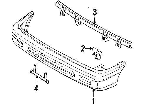 Mazda LA01-50-0J0 Retainer LA01-50-0J0 Mazda Retainer