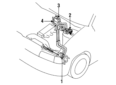 Mazda FE65-18-741A Valve
